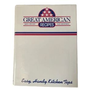 Vintage 1980’s “Great American Recipes” Cookbook